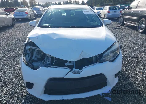 2014 Toyota Corolla Le z USA, uszkodzony, nr VIN 2T1BURHE3EC075886